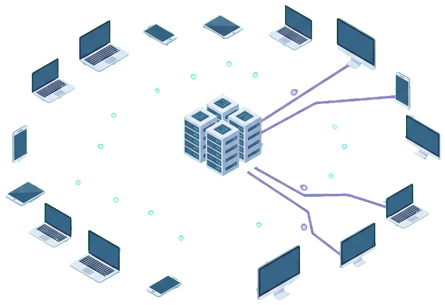 Usenet-Netzwerkdiagramm